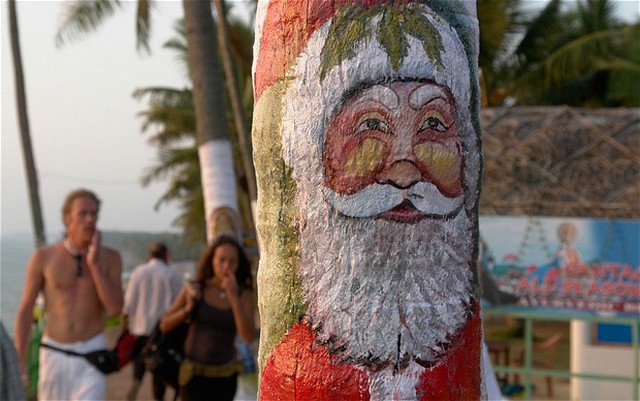 Xmas Celebrations in Kovalam