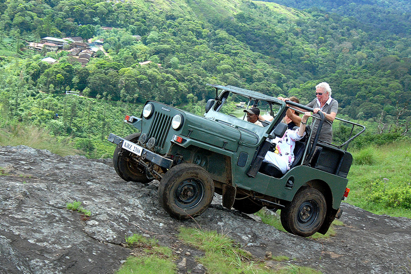 Jeep Safari in Kerala at Thekkady