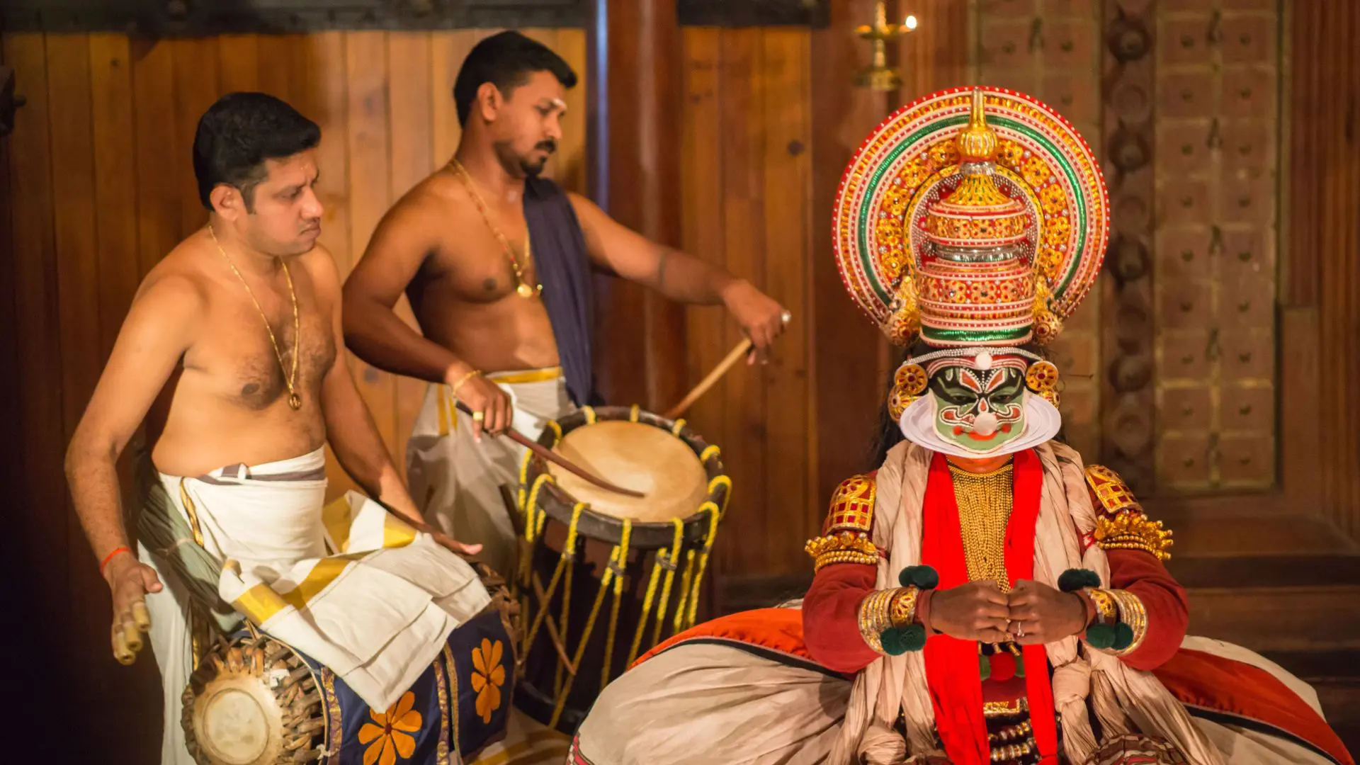 Kathakali Dance-From which State, Images, Costume, Face, Dress etc