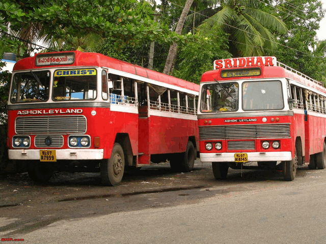 buses in kochi