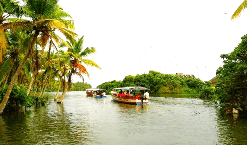 Backwaters in Trivandrum