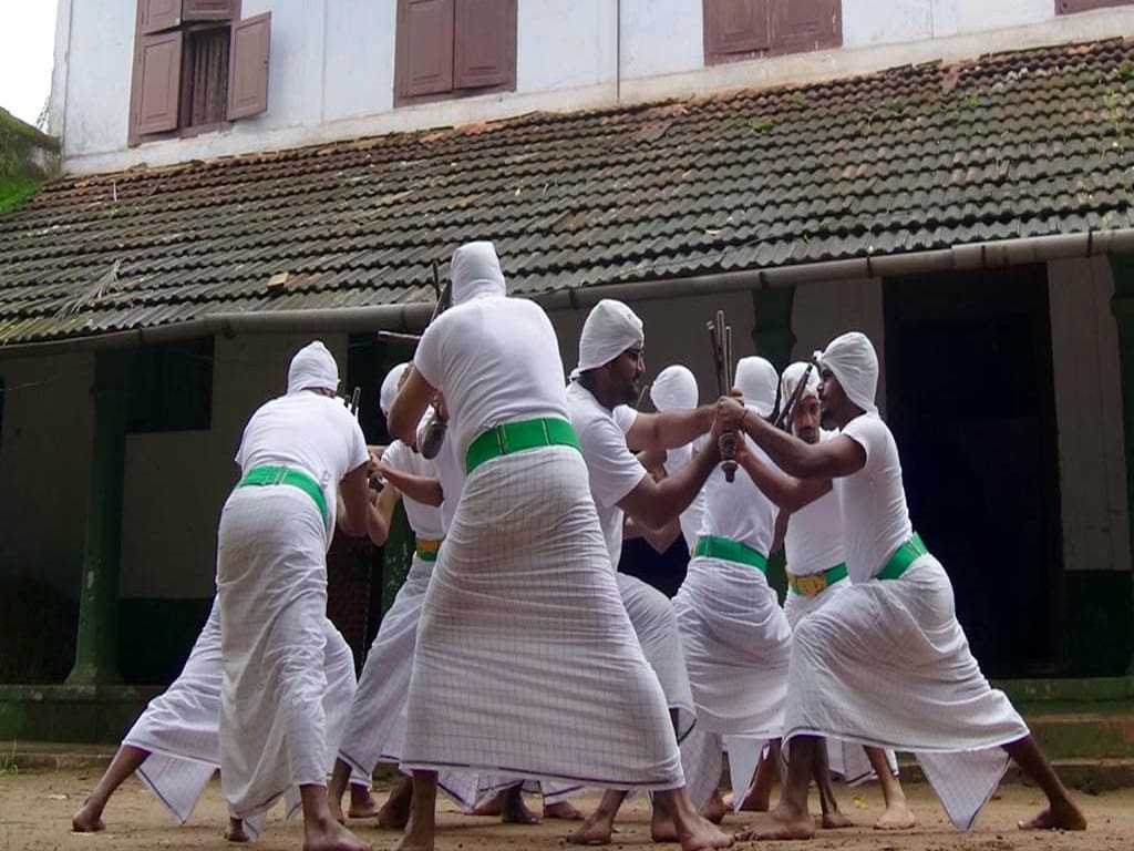 Kerala traditional kids pattupavada