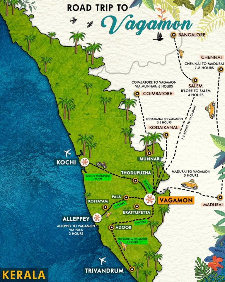 vagamon tourist map pdf