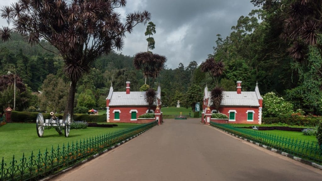 Heritage Gate at Ooty Botanical Garden.