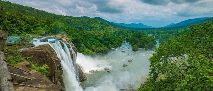 Athirapally Falls in monsoon in Kerala cover image