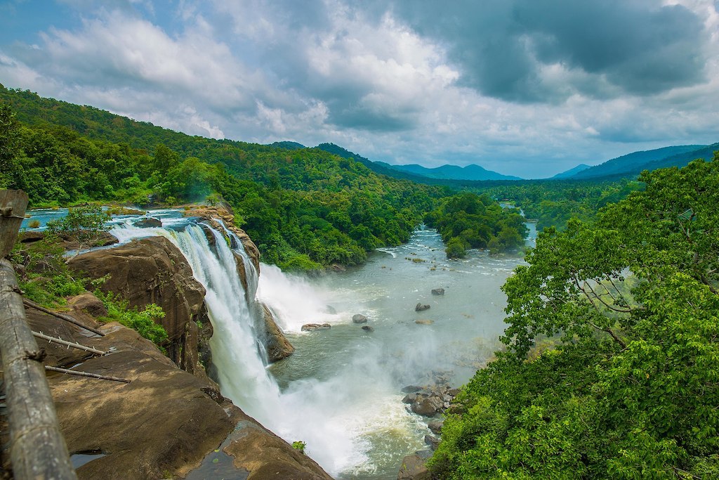 Athirapally Falls in monsoon in Kerala cover image