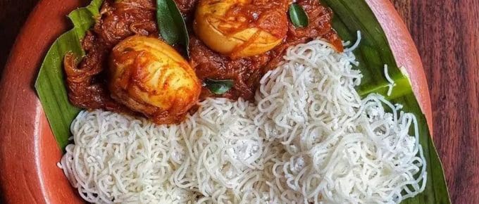 idiyappam-with-egg-roast