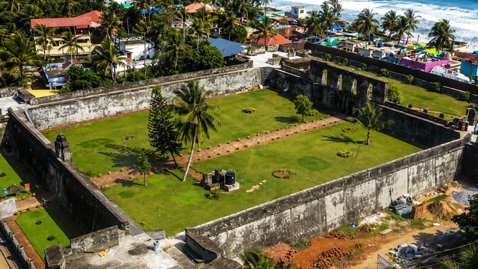 anchuthengu-fort