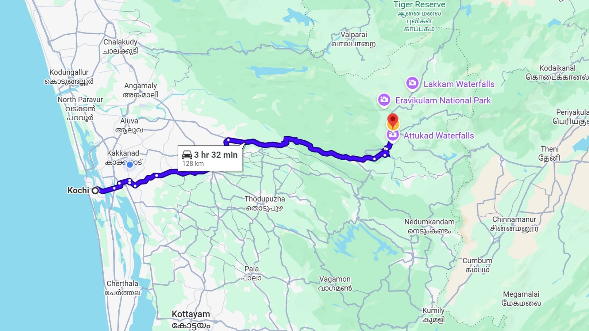 Kochi to Munnar-Distance, Route, Stops & Best Time